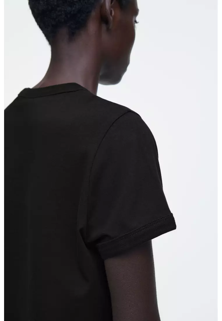 SHRUNKEN RINGER T-SHIRT