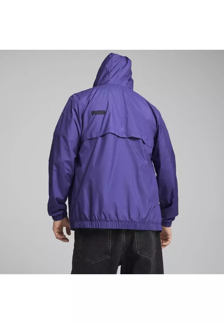 Essentials Solid 男子防風外套