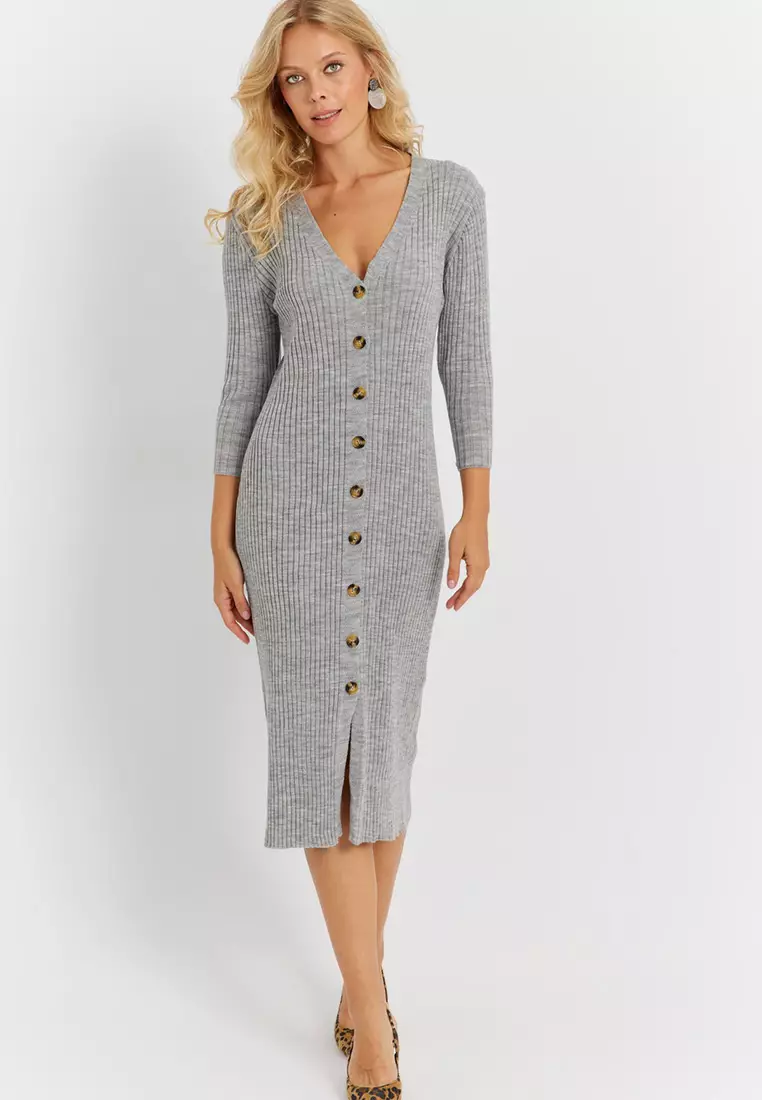 sachin and babi light blue dress Clarissa Sexy Night Out Romper Grey– Selfie Leslie