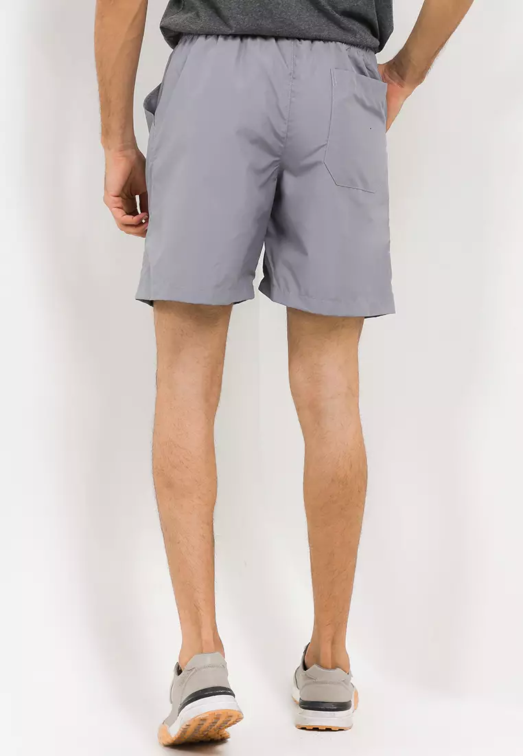 GRAHANGGRA Celana Boardshort Pants Polyester + Key Chain - Misty Grey