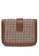 London Rag brown Brown Houndstooth Woven Detail Sling Bag EE043AC47BC823GS_3