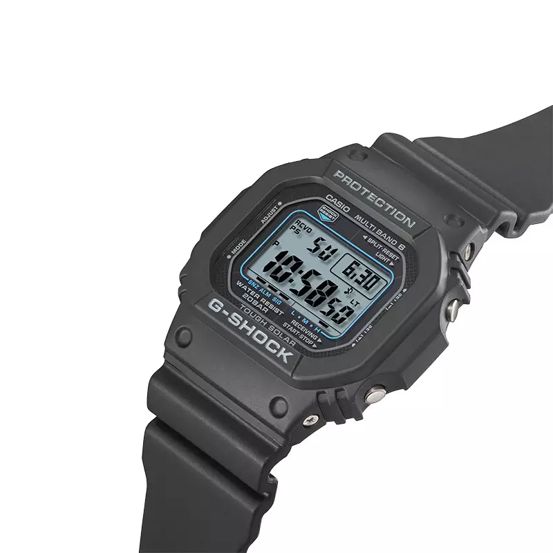 Jam Tangan Pria Casio G-Shock GW-M5610U-1CJF Tough Solar Men Digital Dial Black Resin Band (JDM)