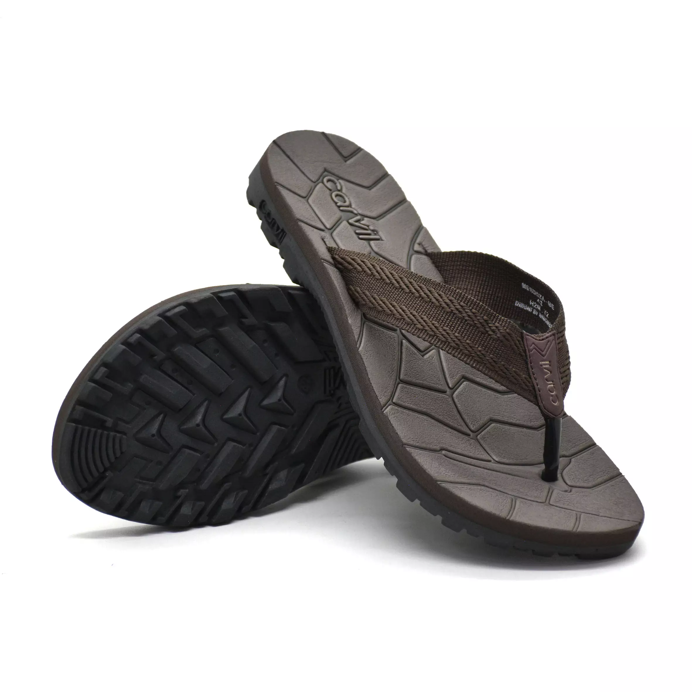 Carvil Sandal Pria Mendoza-Me Brown