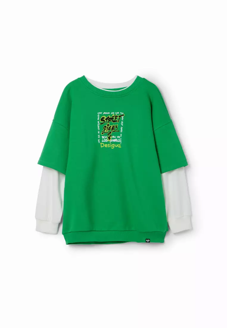 Desigual Boy Graffiti double T-shirt.