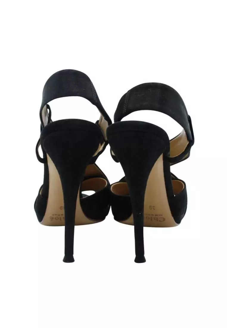 Buy Chlo Pre Loved Chlo Black Slingback Heels 2023 Online