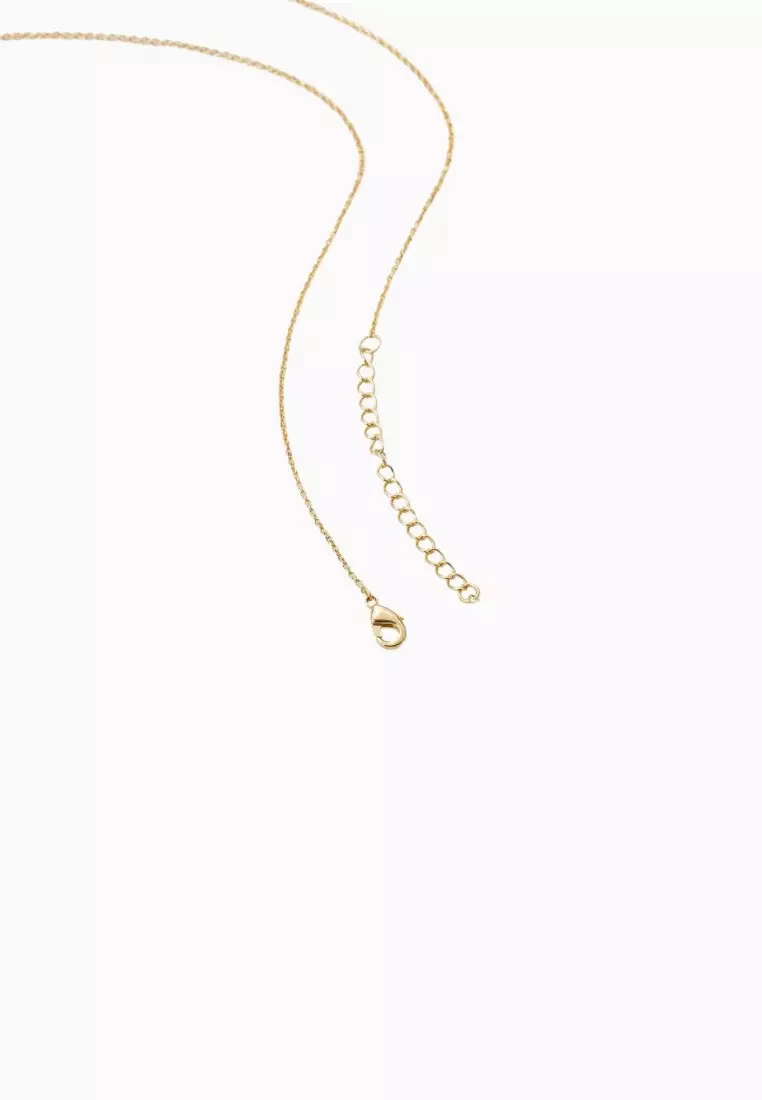 La Barra 18K Gold Bar Necklace