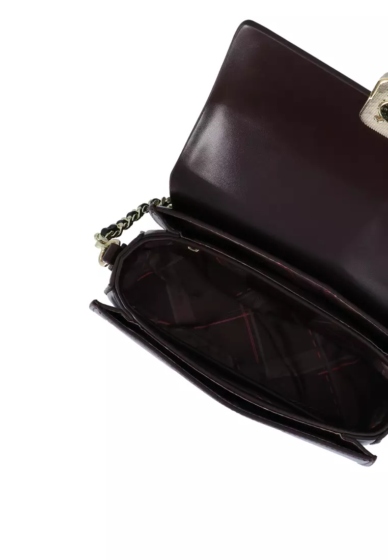The Harper 2-Way Shoulder Bag - Dark Brown