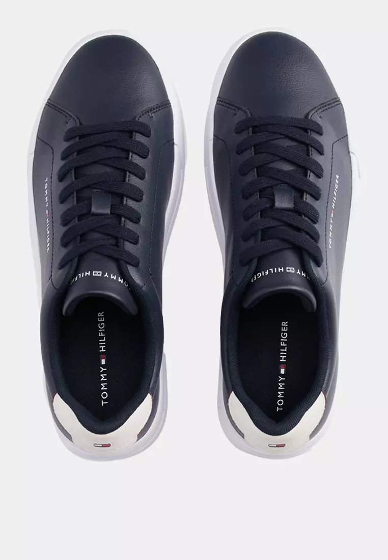 Court Leather Sneakers - Tommy Mainline