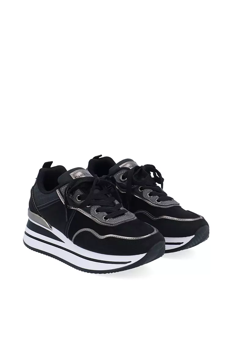 Black Althea Comfort Sneakers