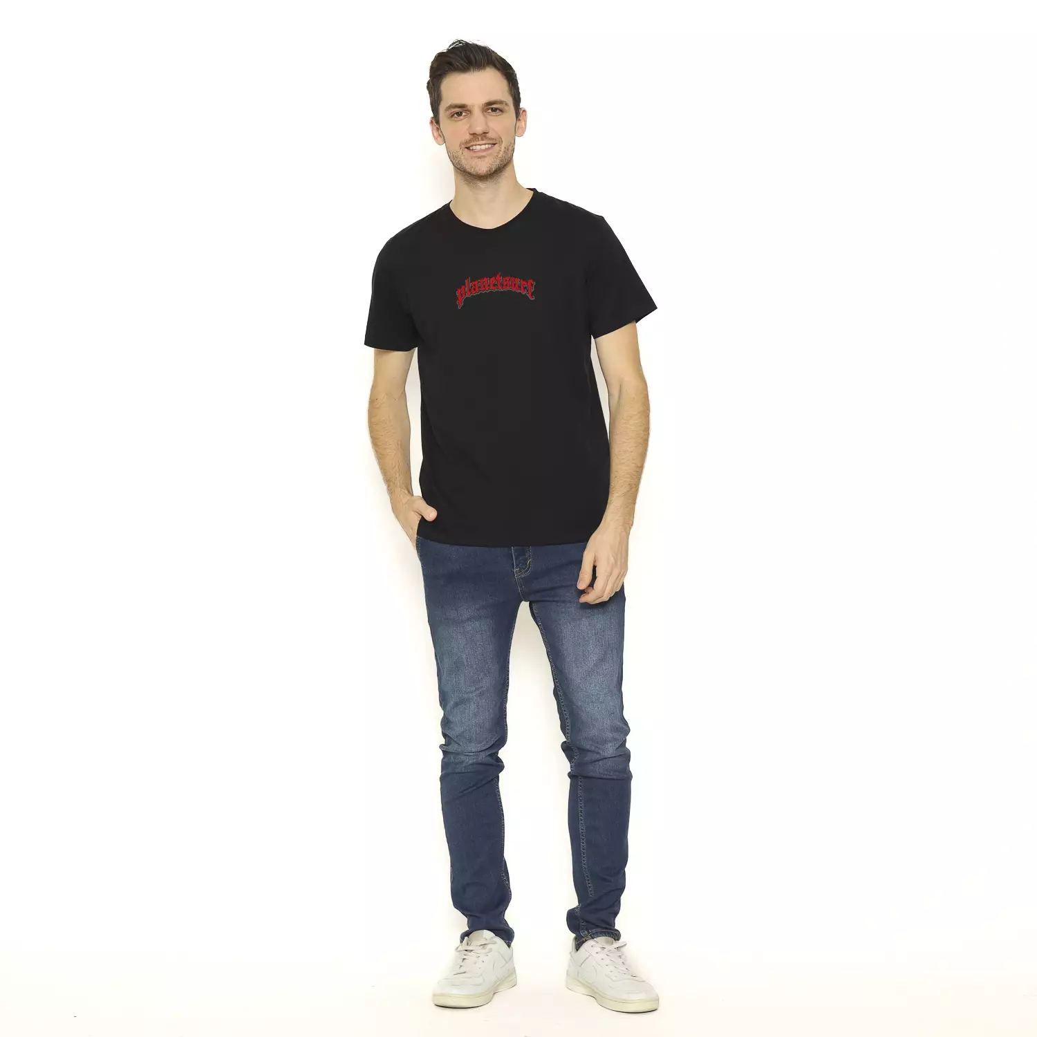 Planet Surf Clothing Kaos Lengan Pendek Pria Riegel Men Tee Planet Surf