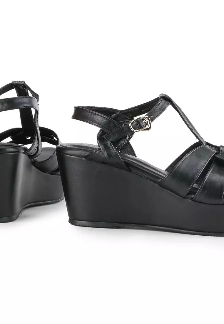 Wedge Carla Black