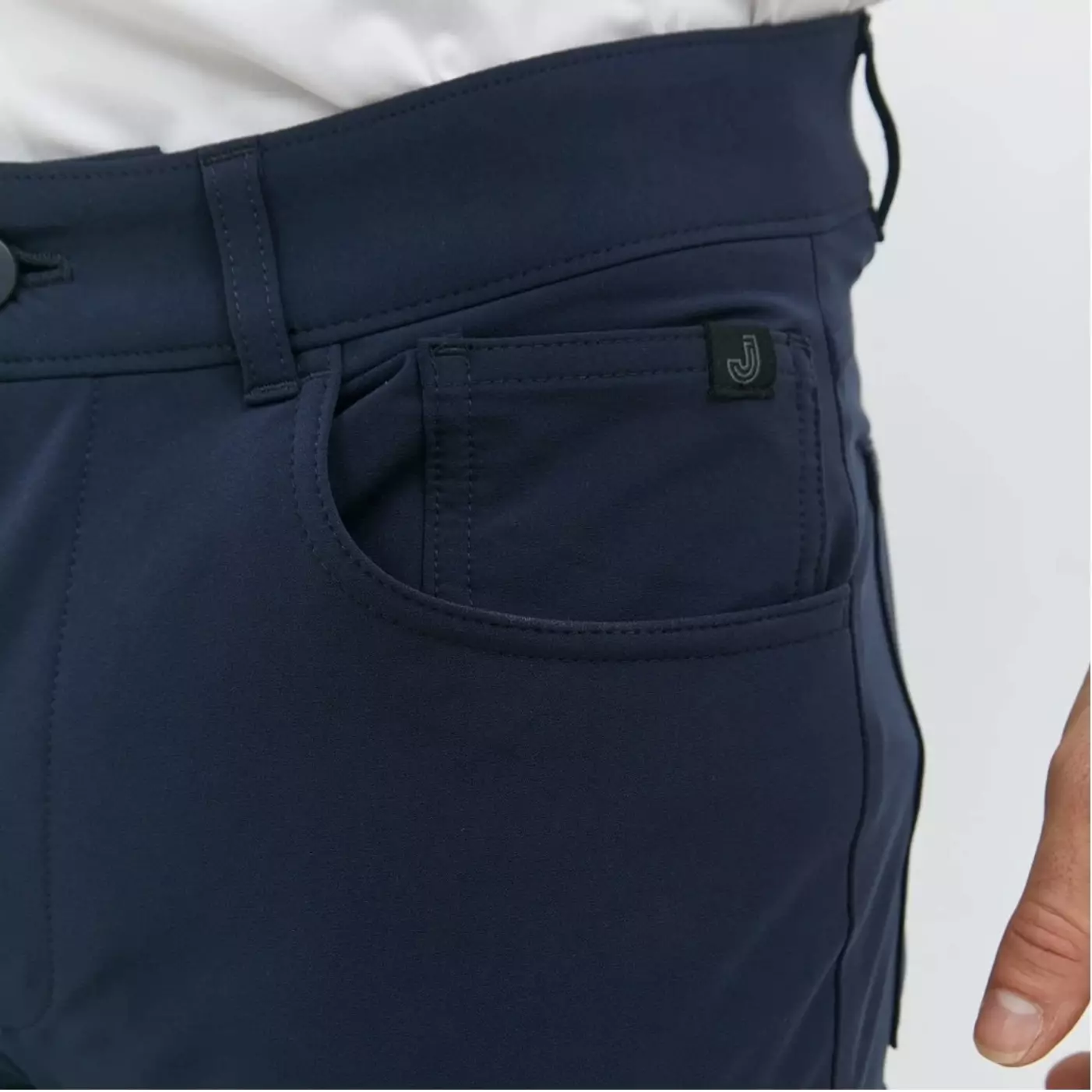 Jobb Elvis Celana Panjang Modern Slim Fit Navy Warna Navy