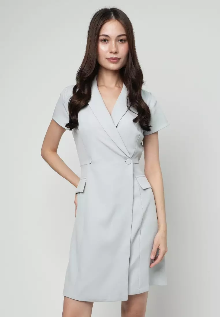 Giavanna Double Breasted Dress