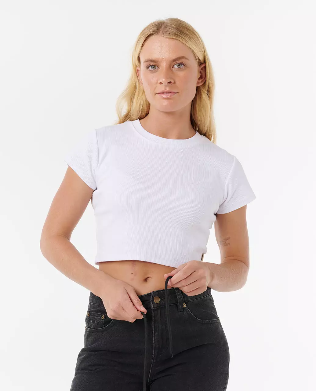 Rip Curl Women Aggie Relaxed Jeans - Black