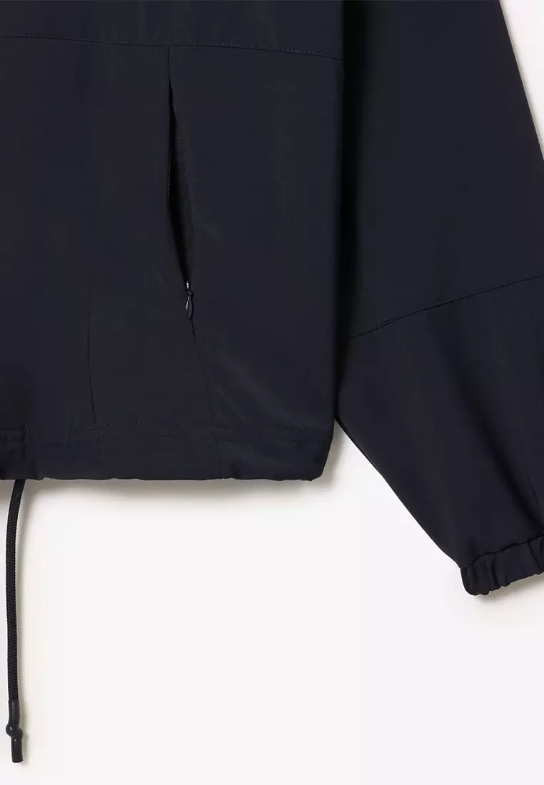 Wool Blend Track Jacket