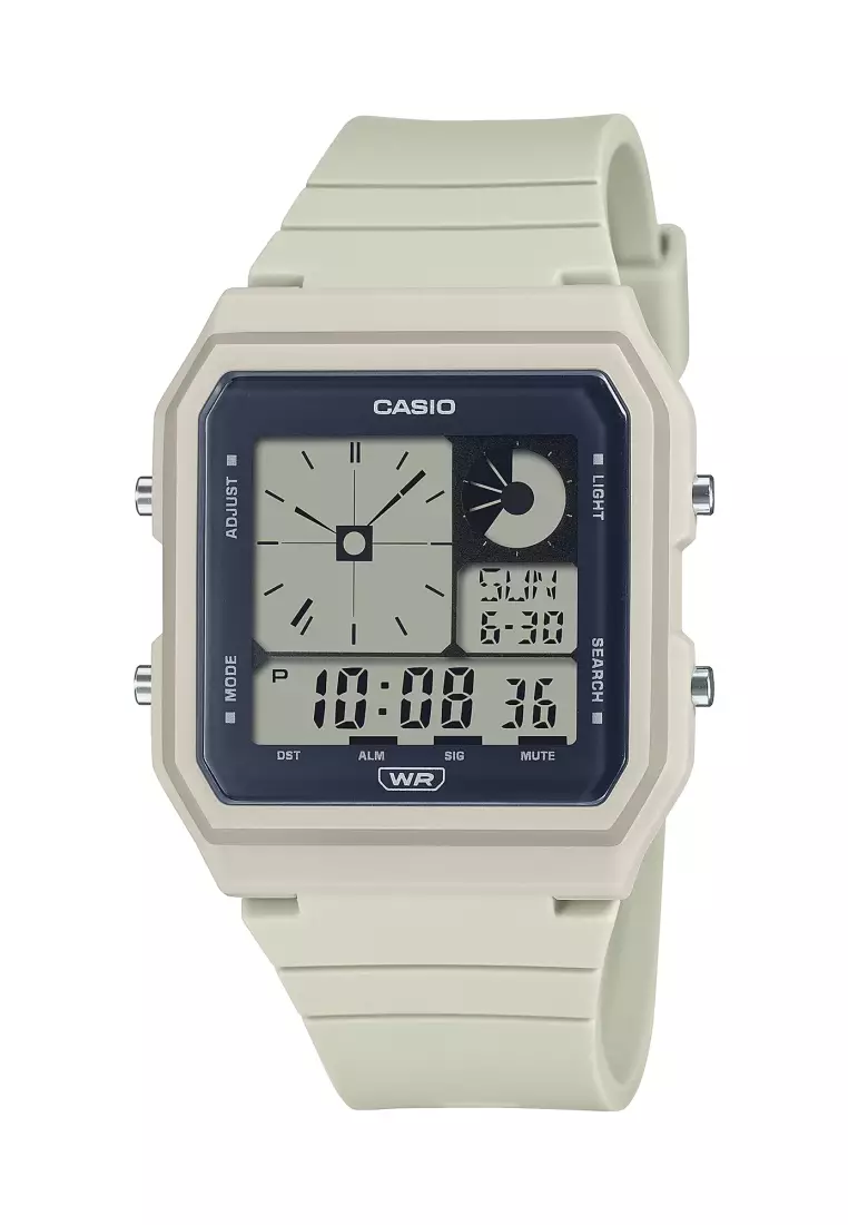 Casio digital store with analog watch