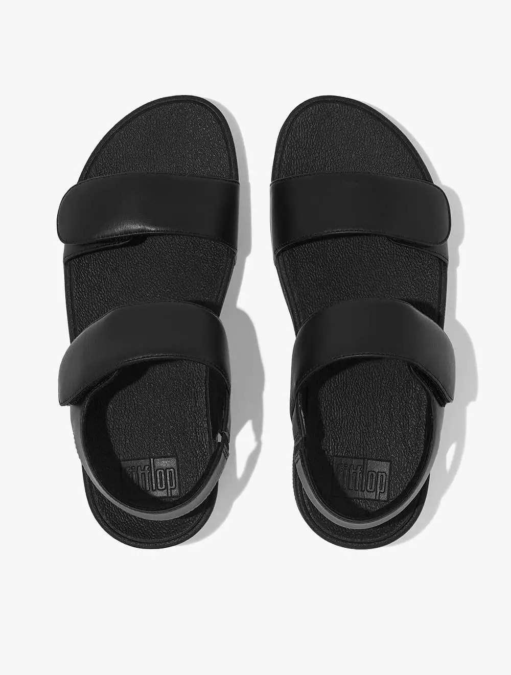 Fitflop Lulu Adjustable LT BS  FV8-090 Women's Sandals- All-Black - Black