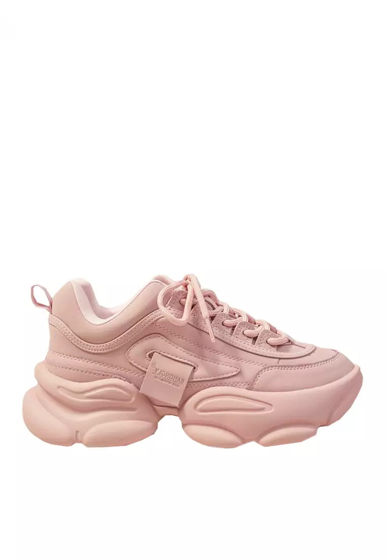 Discount on Twenty Eight Shoes  shoes - SKU: VANSA Candy Microfiber Leathers Platform Sneakers VPW-T236