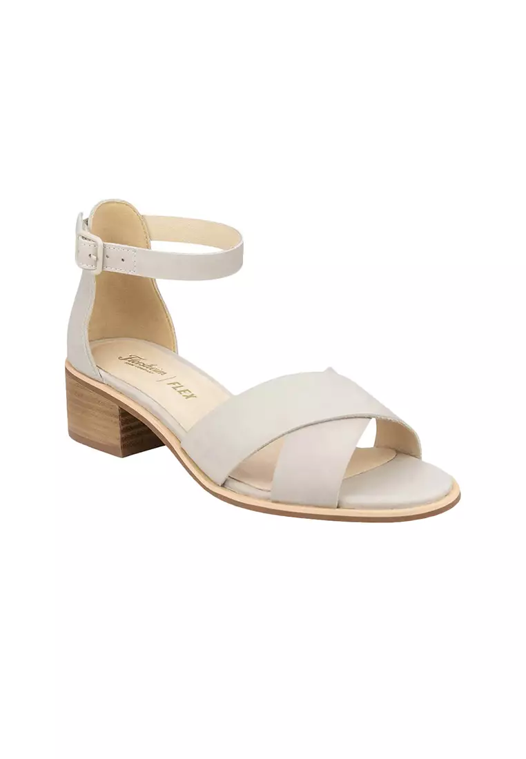 STEPHANIE Open Toe Block Heel Sandal
