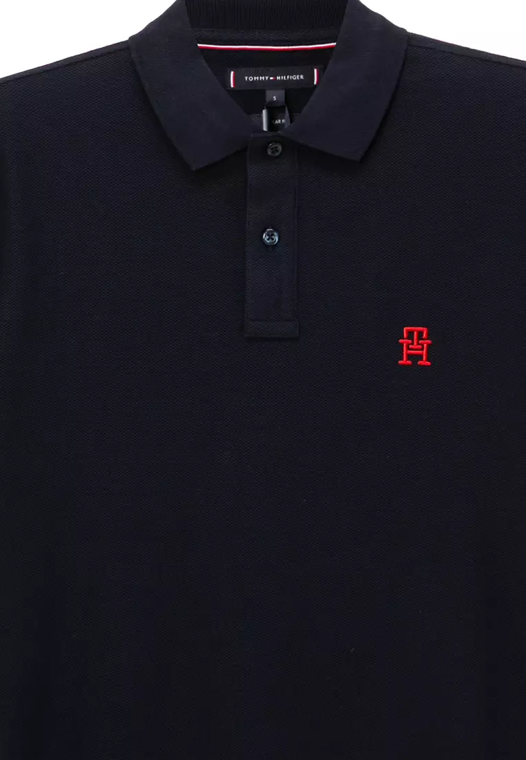 Monogram Logo Regular Polo Shirt - Tommy Mainline