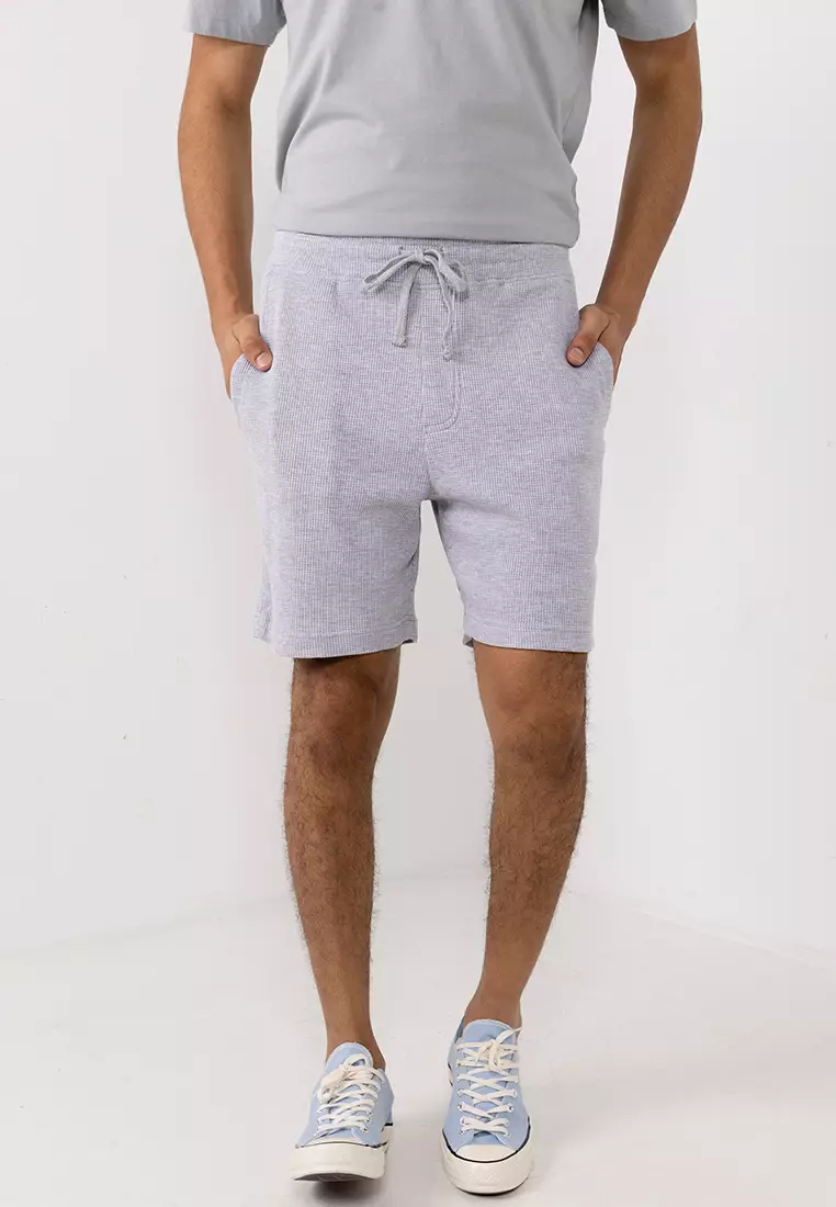 Mens cotton pull hot sale on shorts