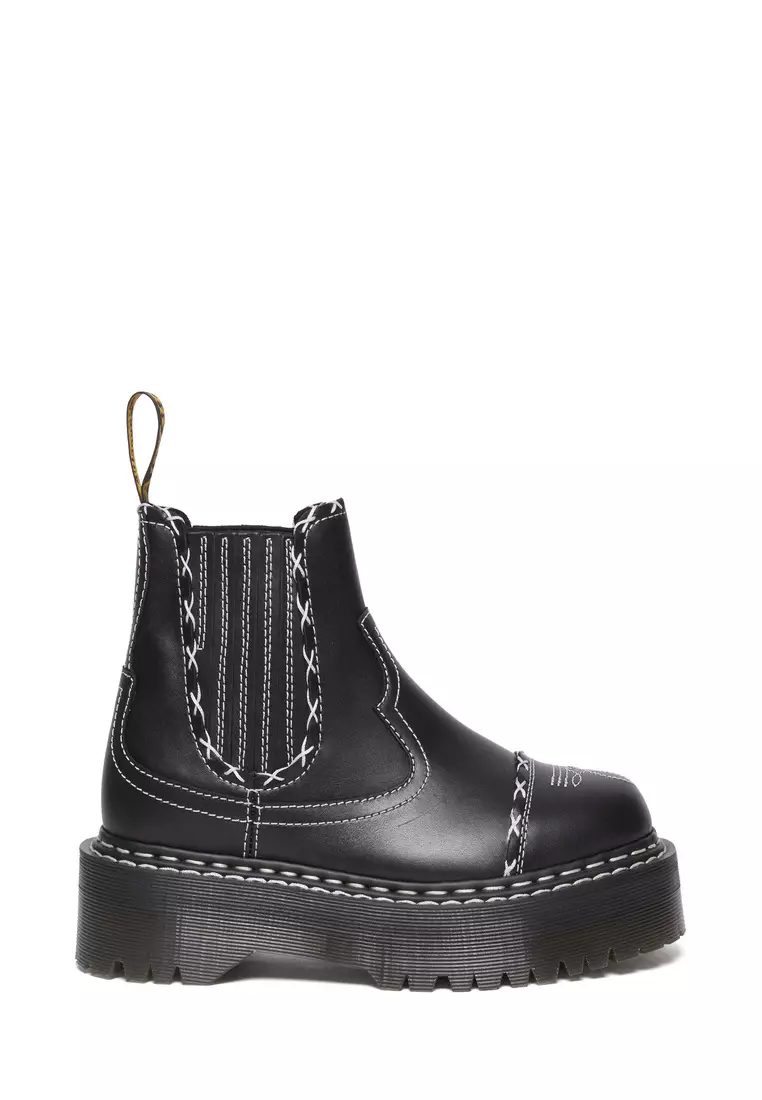 Discount on Dr. Martens  shoes - SKU: 2976 Black Wanama Quad Women