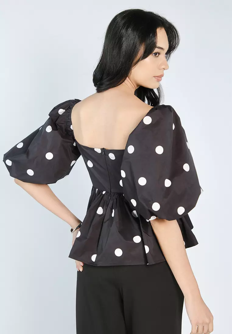 Mark Bumgarner X Vania Romoff Gia Short Sleeve Top