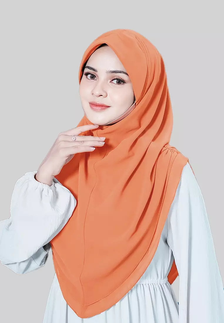 HIJAB INSTAN IRISH - DUSTY BRICK