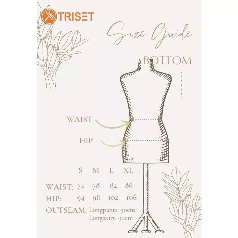 Triset Casuak Skirt Denim - TN301141033
