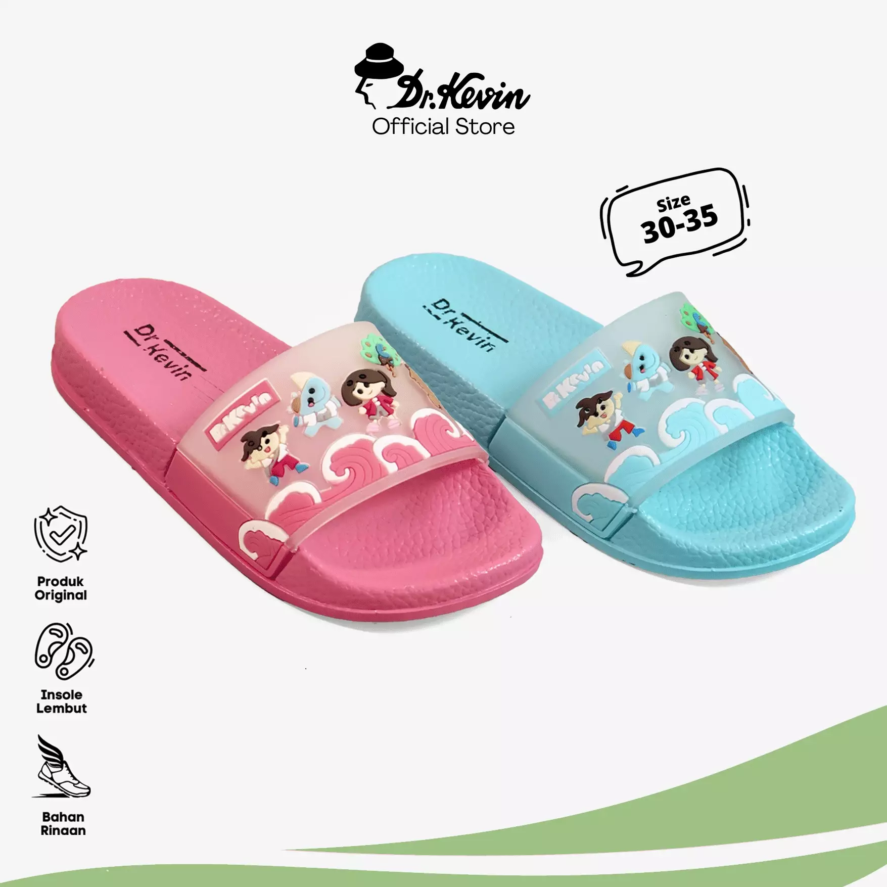Dr. Kevin Kids Sandal Selop Anak laki laki & Perempuan Tanggung Junior 471-114