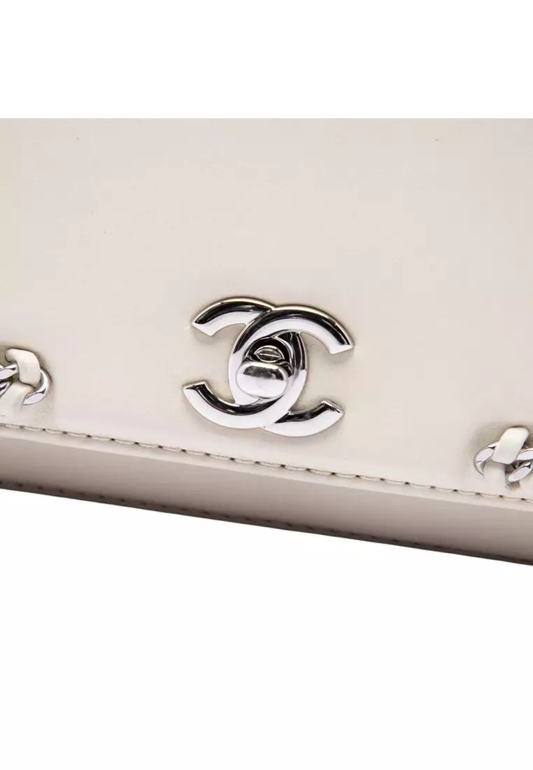 Pre-Loved Chanel Small Calfskin Braided Chic Flap