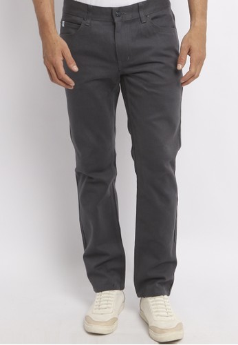 Jual Edwin Jeans Edwin Celana Jeans Chinos Milan 018 Regular Fit Pria Panjang Grey Original Zalora Indonesia