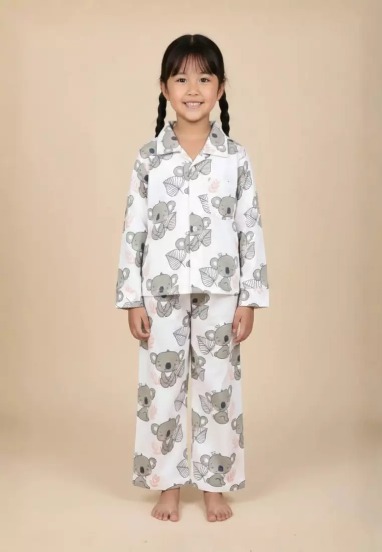 Baby And Kids Pajama Nightsuit Set - Baby Koala