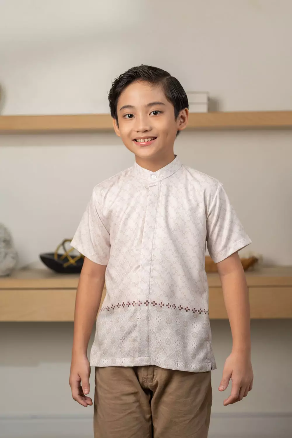 Klamby - Siara Shirt Boy Sweet Ivory