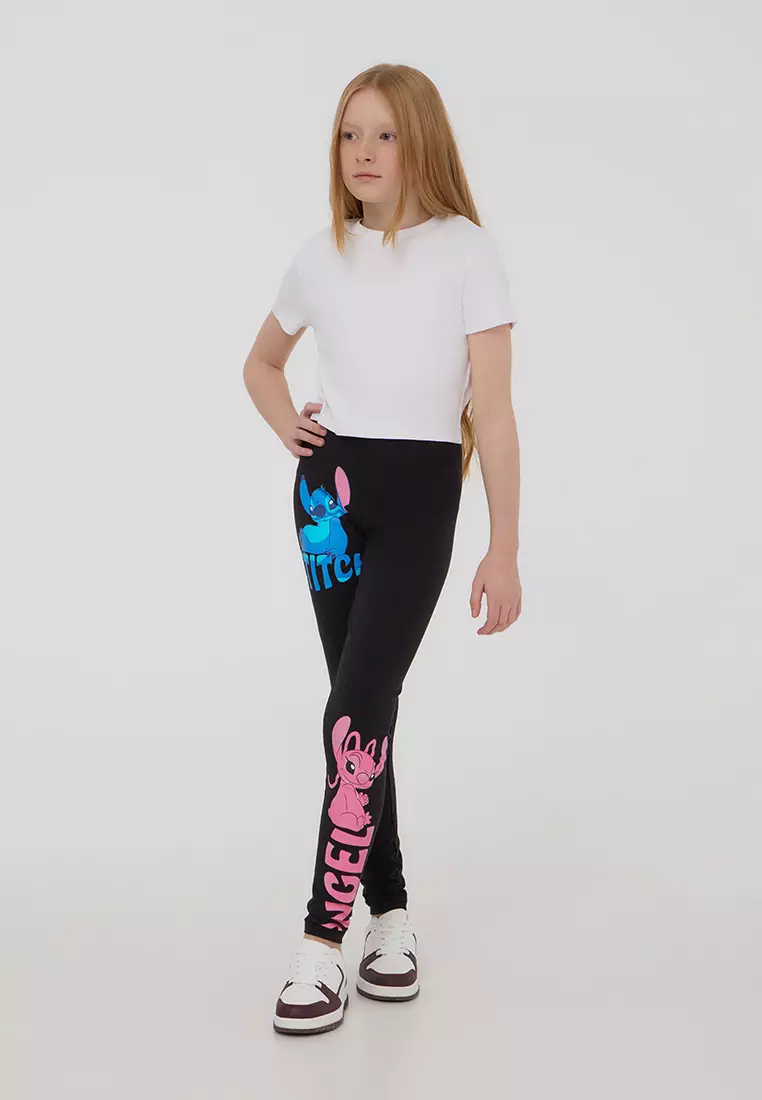 Kids Girls Full-Length Leggings