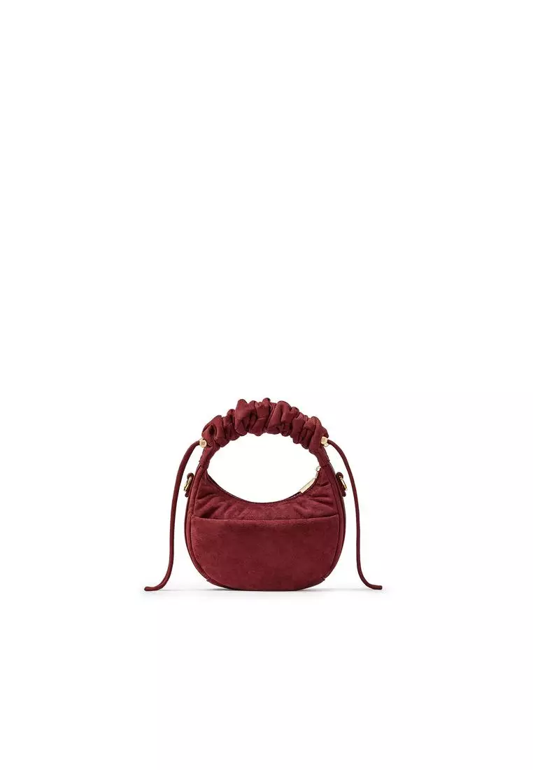 Fuffa Micro 2.0 Bag Suede - Cranberry