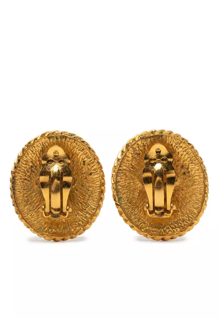 CHANEL シャネル 2026ss ホース ジョッキーピアス Chanel Pre-Loved Chanel Gold Plated Horse Medallion Clip On