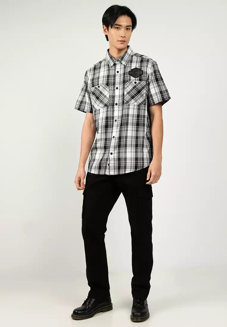 Harley-Davidson® Bar & Shield Plaid Shirt