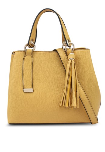 Jual Dorothy Perkins Orche Mini Tassel Tote Bag Original Zalora Indonesia