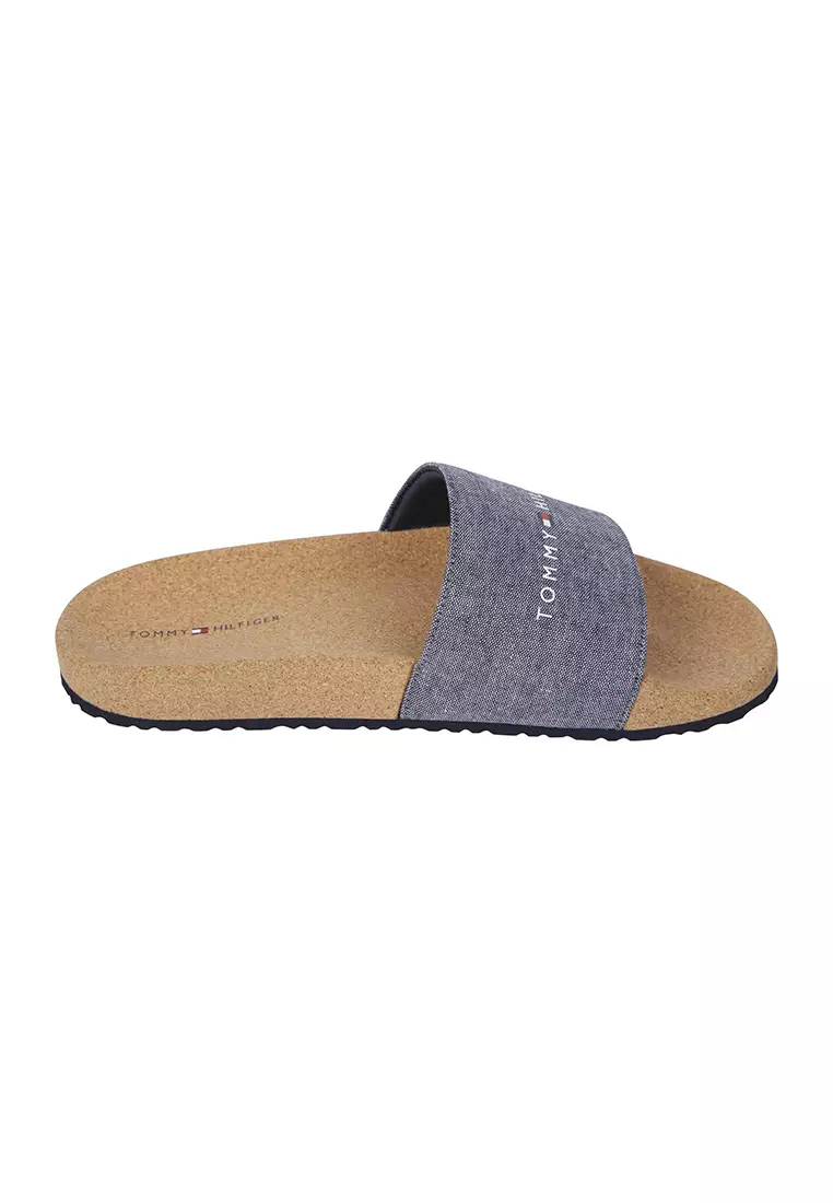 Discount on Tommy Hilfiger  shoes - SKU: Men's Cork Pool Slide