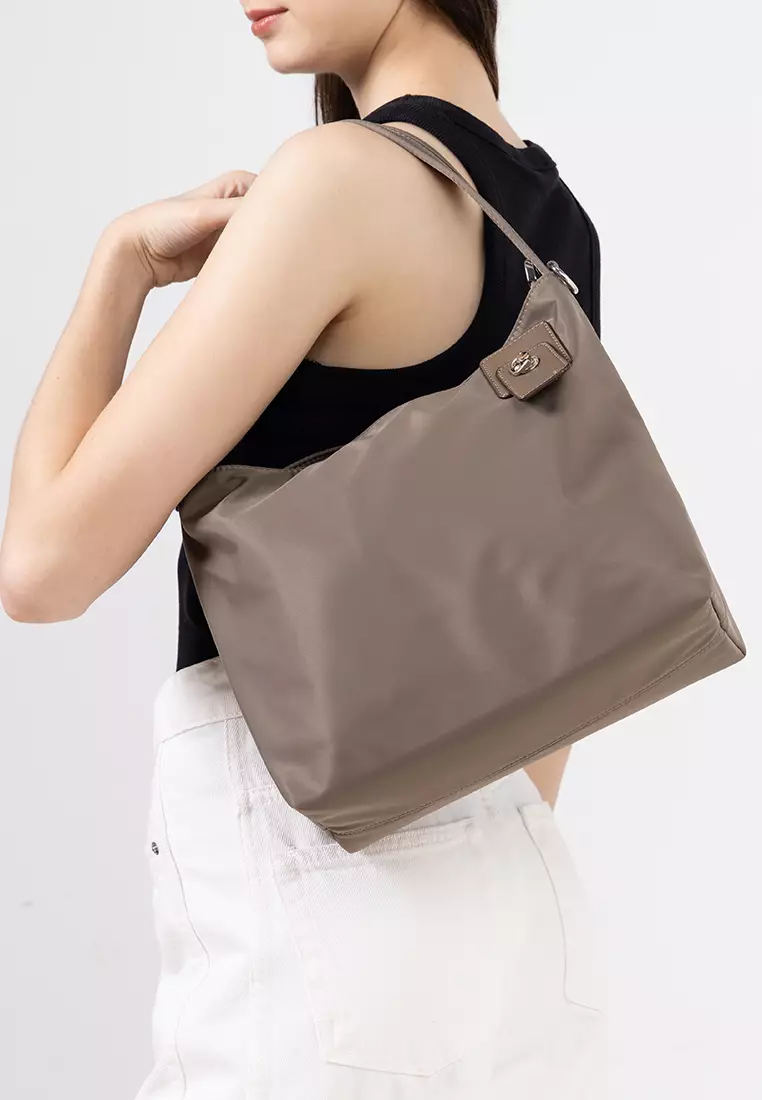 Premium Oxford Nylon Convertible Hobo Bag