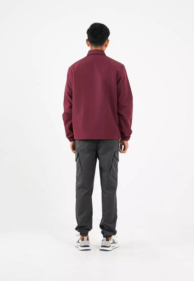 3Second Men's Coach Jacket Regular Fit Taslan Rigel C081124