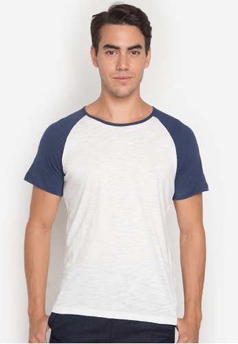 blue raglan t shirt