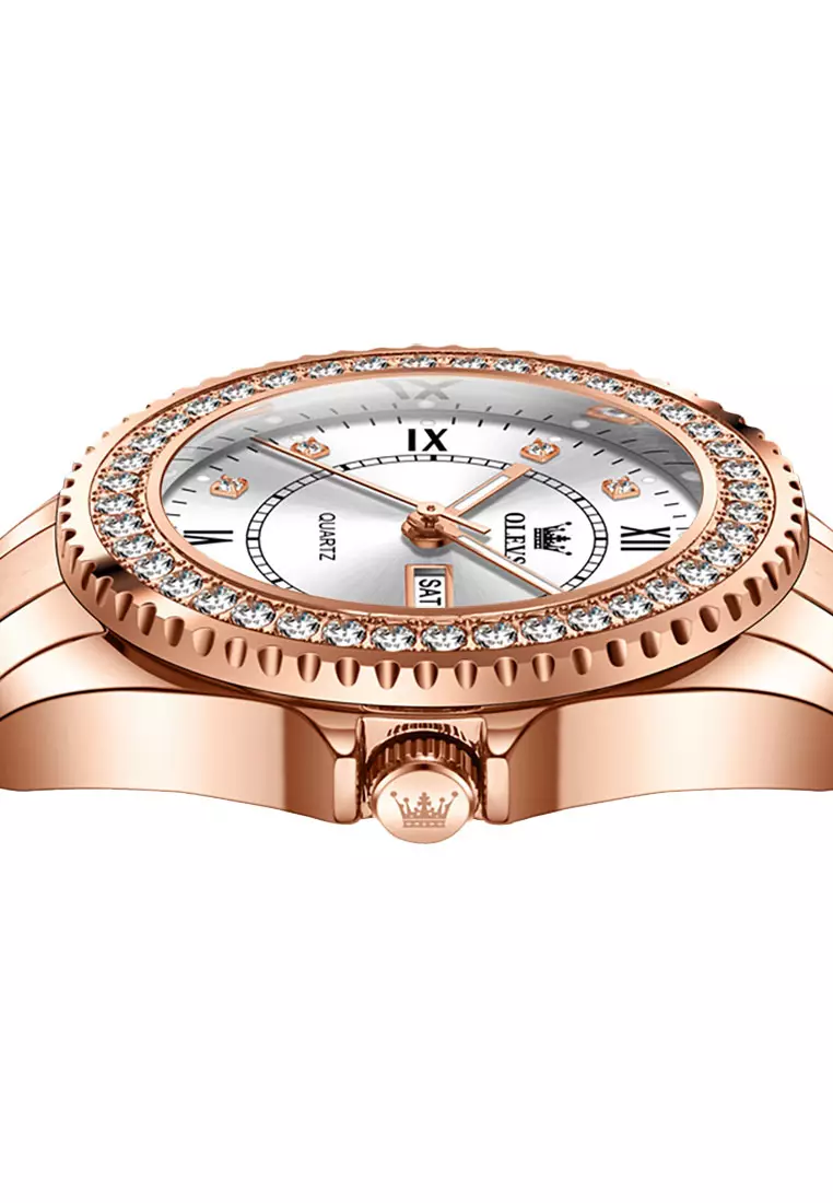 欧利时Ophely 女士钢带腕表