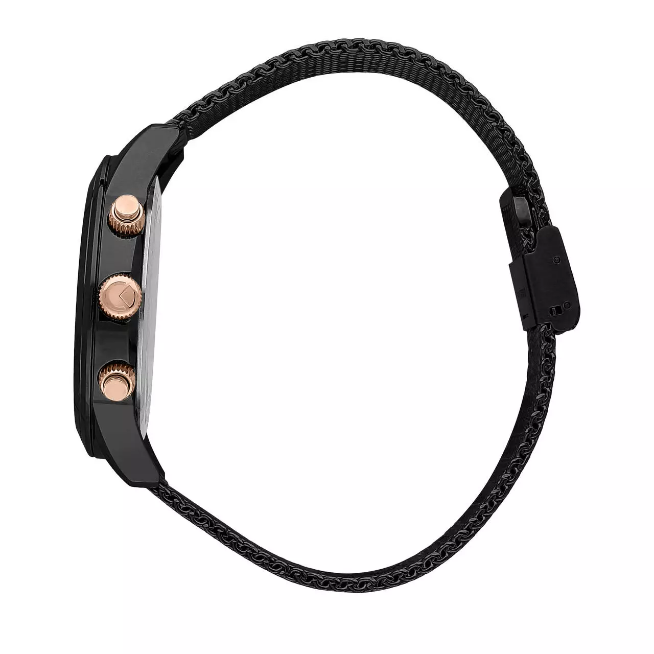 [3 Years Warranty] Sector 670 Black Metal Band Men's Watch R3253540002