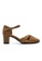 POLO HILL brown POLO HILL Ladies Ankle Strap Block Heels 702F4SH460A897GS_1