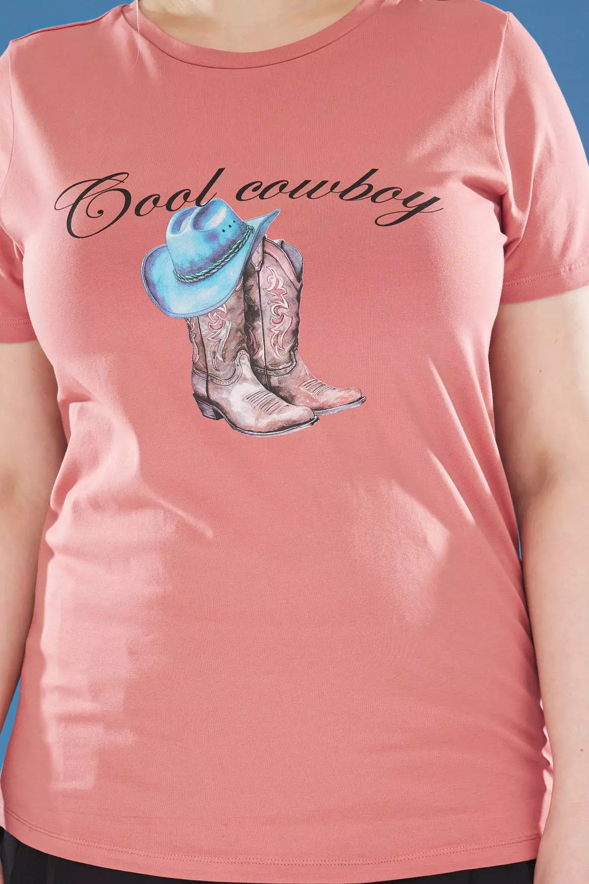 Cowboy Printed T-Shirt