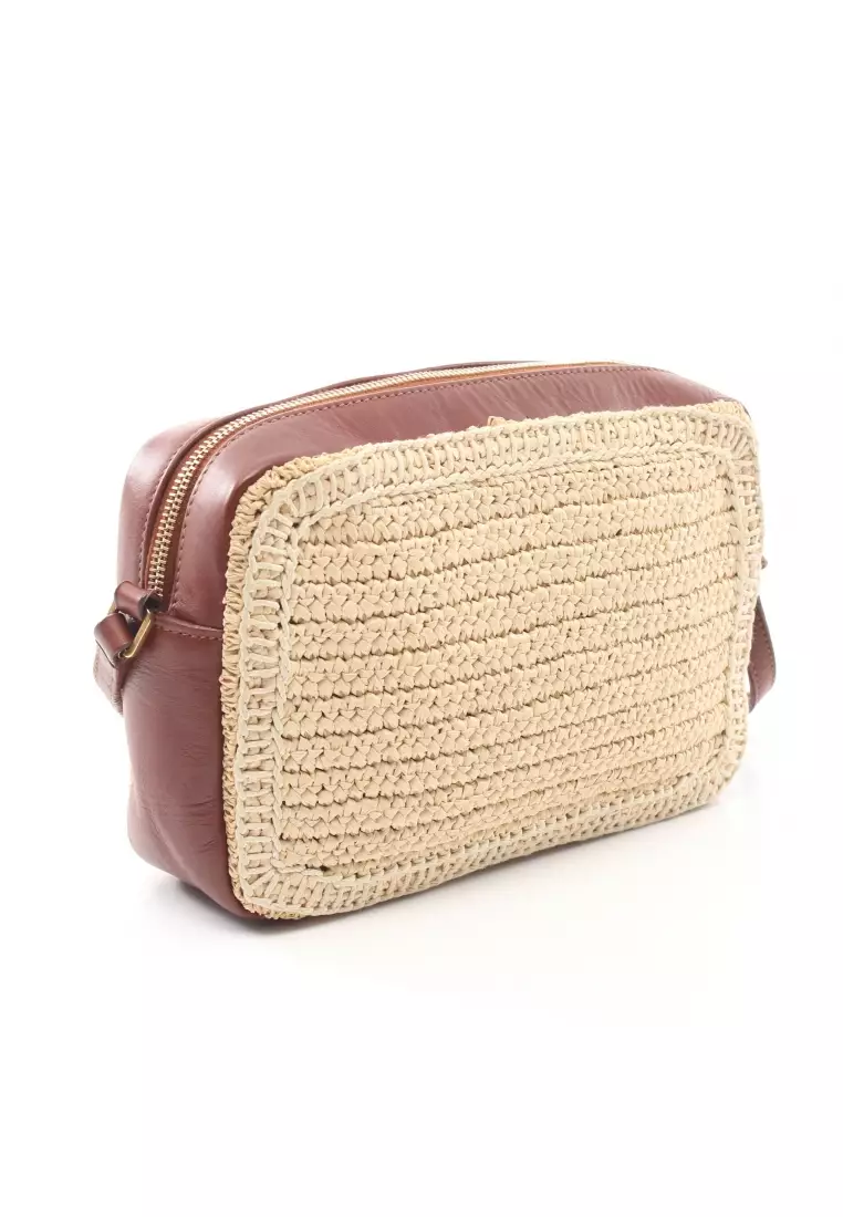 Buy SAINT LAURENT PARIS Pre-loved SAINT LAURENT PARIS LOU Roux monogram ...