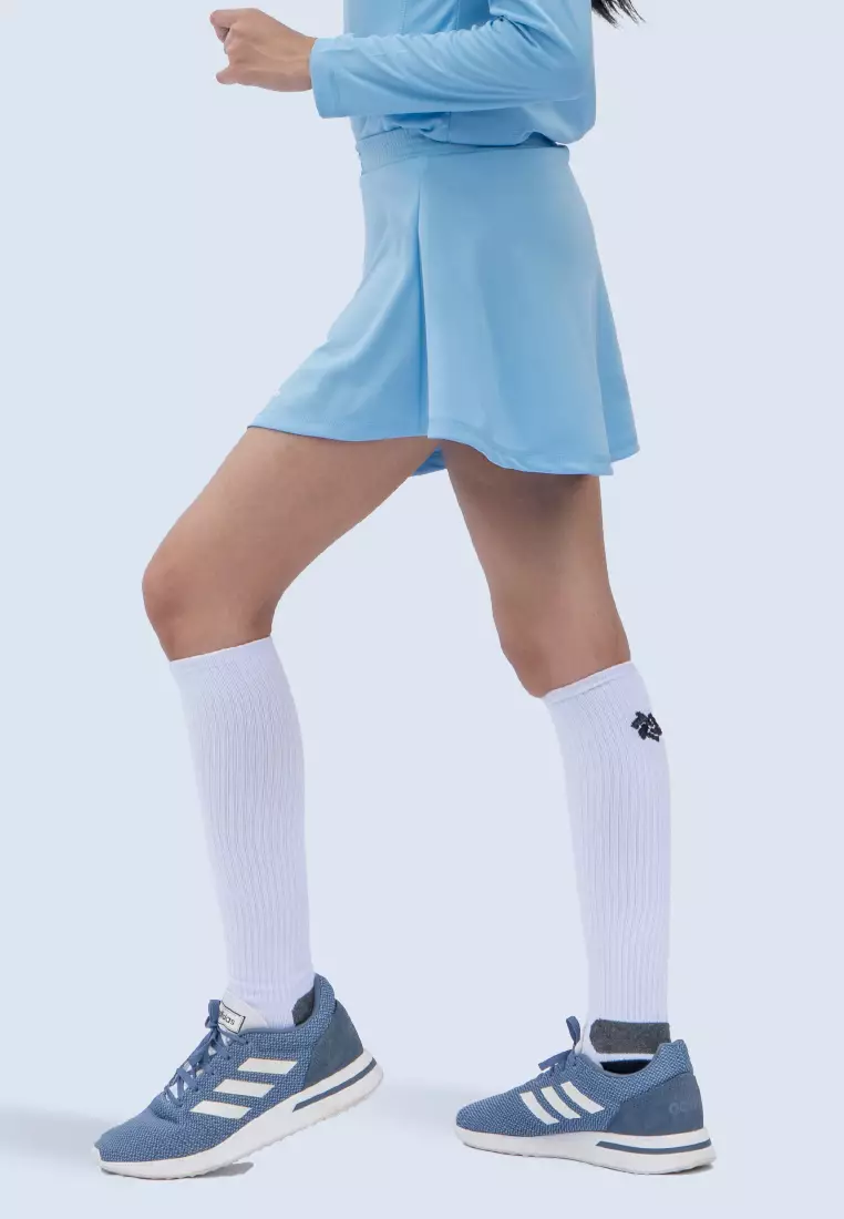 Tiento Rok Celana Olahraga Wanita Legging Pendek 2in1 Running Gym Yoga Lari