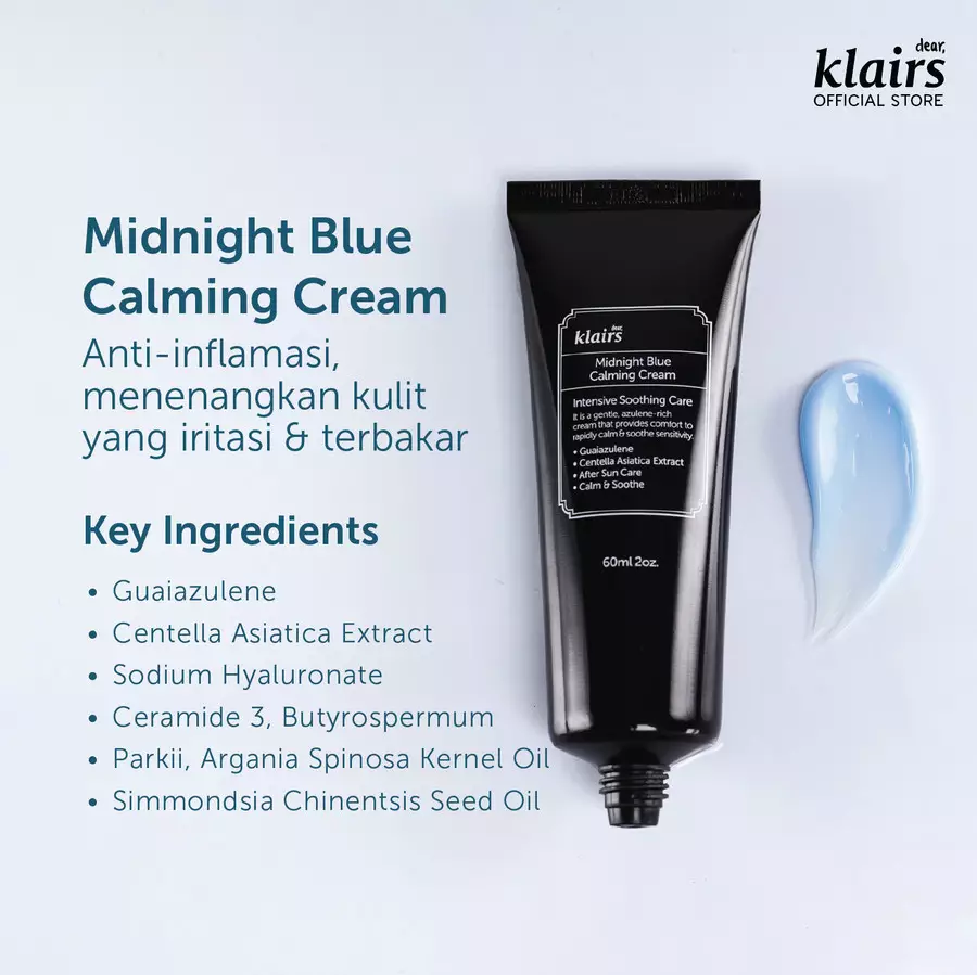 Dear Klairs Midnight Blue Calming Cream 30G